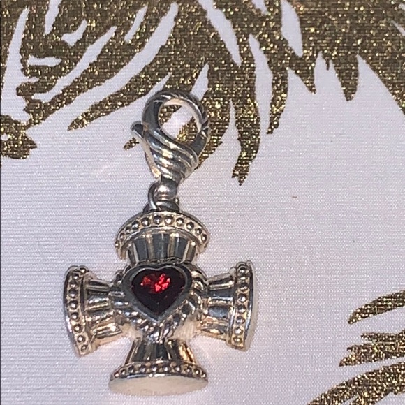 Judith Ripka Jewelry - Judith Ripka pendant/charm Maltese  cross
